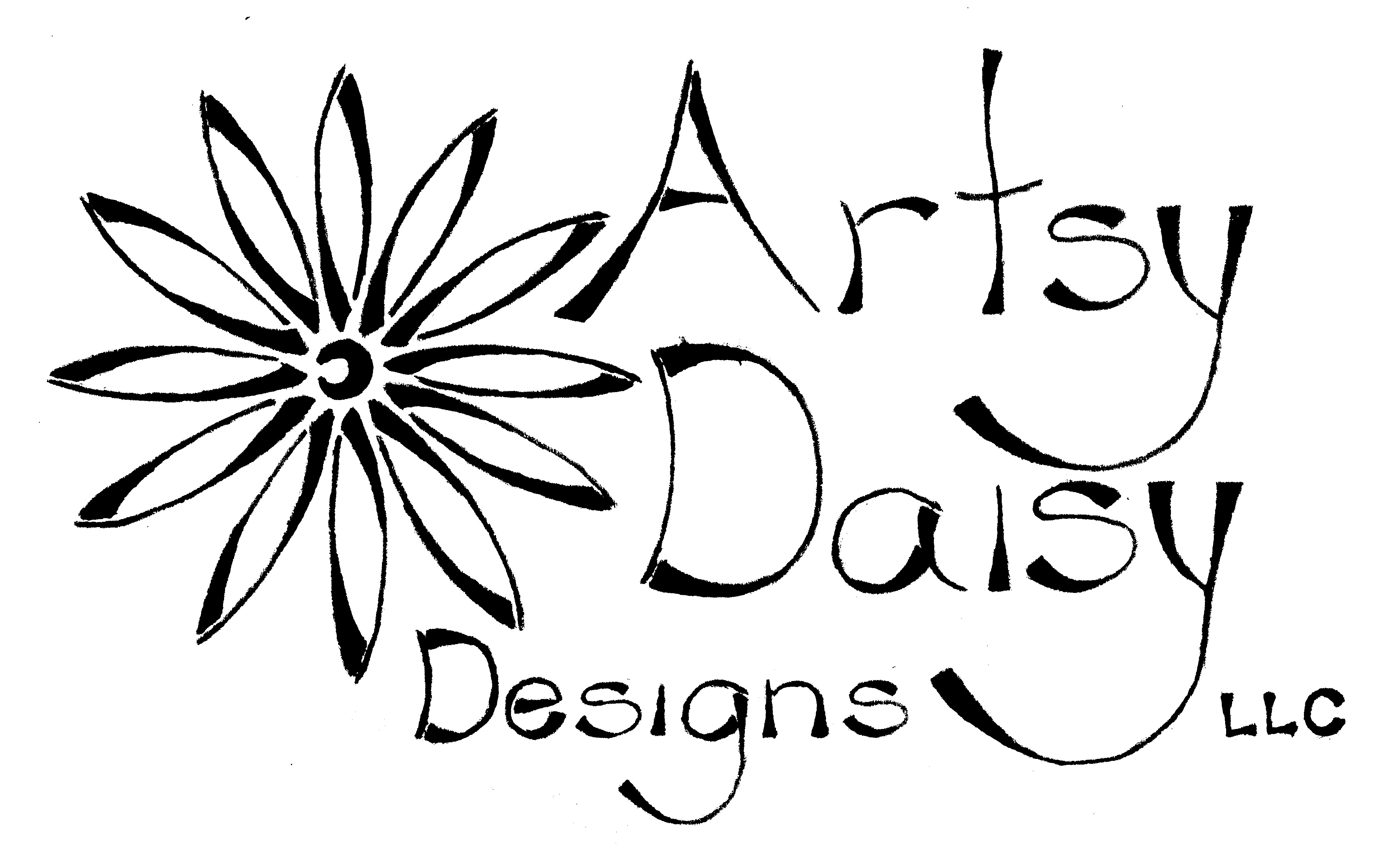 Artsy Daisy Designs Logo - Artsy Daisy Crochet